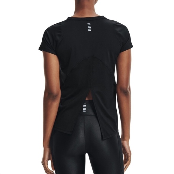 Under Armour ISO Chill Fitted Short Sleeve Top Black XS - Picture 2 of 13